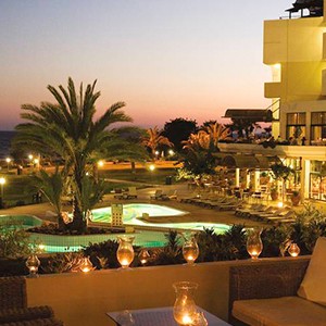 Athena Royal Beach - Cyprus Honeymoon Packages - night