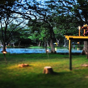 Cinnamon Lodge Habarana - Luxury Sri Lanka Honeymoon Package - Treehouse dining