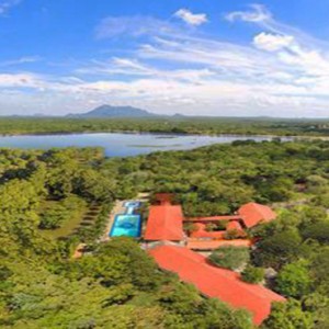 Sri Lanka Honeymoon Package - Cinnamon Lodge Habarana - aerial view