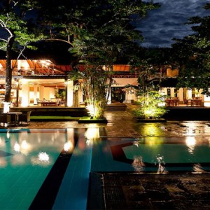 Cinnamon Lodge Habarana - Luxury Sri Lanka Honeymoon Package - exterior at night