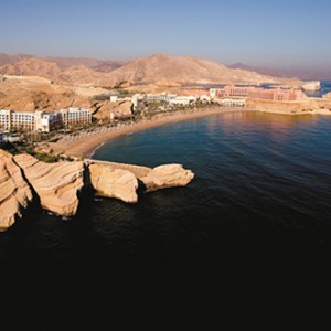 Shangri-La Barr Al Jissah - aerial