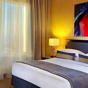 Towes Rotana - Dubai Honeymoon Packages - Bedroom