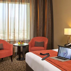 Towes Rotana - Dubai Honeymoon Packages - bed