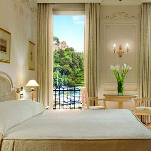 Hotel Splendido Portofino - Italy Honeymoon Packages - bedroom