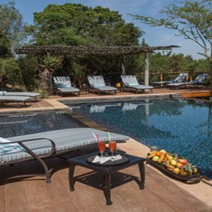 Kariega Game Reserve - Luxury South Africa Honeymoon Packages - Main lodge pool1