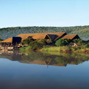 Kariega Game Reserve - Luxury South Africa Honeymoon Packages - River lodge overview