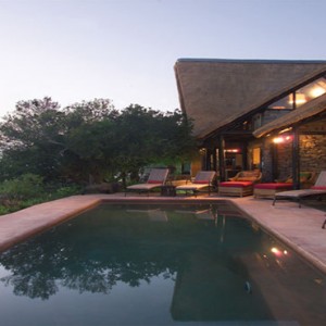 Kariega Game Reserve - Luxury South Africa Honeymoon Packages - River lodge pool