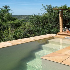 Kariega Game Reserve - Luxury South Africa Honeymoon Packages - Uzokhi Lodge pool