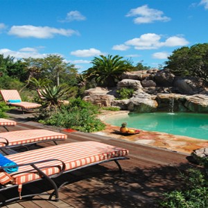 Kariega Game Reserve - Luxury South Africa Honeymoon Packages - Uzokhi Lodge pool1