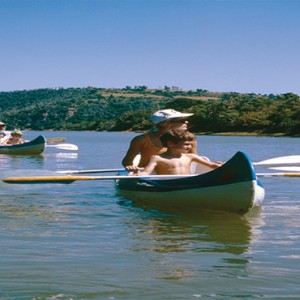 Kariega Game Reserve - Luxury South Africa Honeymoon Packages - canoeing