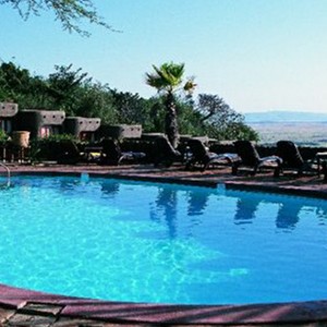 Mara Serena Lodge - Kenya Safari Honeymoon - Swimming pool