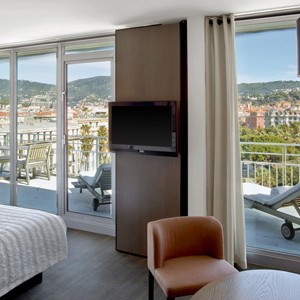 le meridien nice france honeymoon junior suite garden and sea view