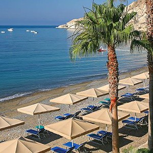 honeymoon packages Cyprus - Columbia Beach Hotel Pissouri - beach 2