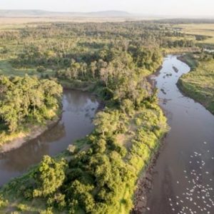 South Africa Honeymoon Packages Governors Camp, Kenya Masai Mara Aerial View