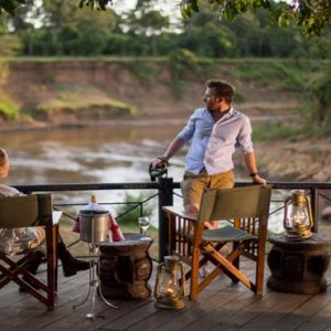 South Africa Honeymoon Packages Governors Camp, Kenya Romantic Dining On Deck