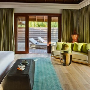 Dusit Thani Maldives - Two bedroom beach residence bedroom