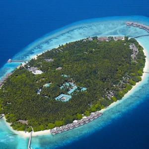 honeymoon packages - Maldives - Dusit Thani - Aerial