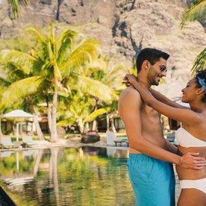 Mauritius Honeymoon Packages Dinarobin Beachcomber Golf Resort & Spa Honeymoon Couple