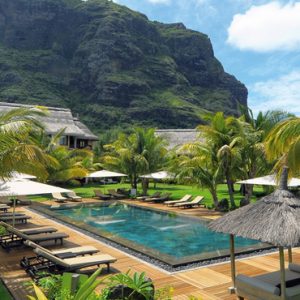 Mauritius Honeymoon Packages Dinarobin Beachcomber Golf Resort & Spa Secluded Individual Crescent Pools