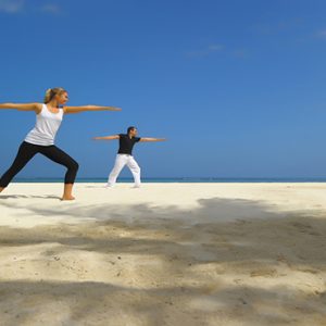 Mauritius Honeymoon Packages Dinarobin Beachcomber Golf Resort & Spa Yoga