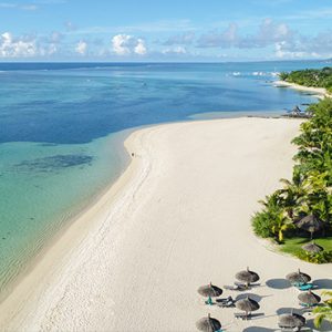Mauritius Honeymoon Packages Dinarobin Beachcomber Golf Resort & Spa Aerial View2