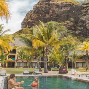 Mauritius Honeymoon Packages Dinarobin Beachcomber Golf Resort & Spa Villa Exterior Pool