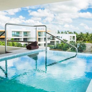 Mexico Honeymoon Packages Secrets Aura Cozumel Preferred Club Rooftop Ocean Front Suite With Plunge Pool 4