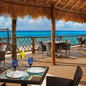 Mexico Honeymoon Packages Secrets Aura Cozumel Dining 7