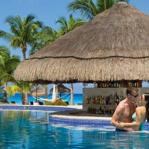 Mexico Honeymoon Packages Secrets Aura Cozumel Pool Bar