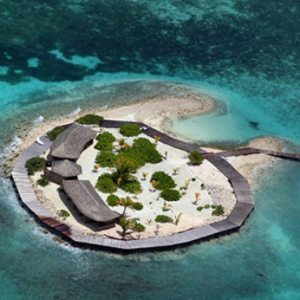 Adaaran Select Hudhuranfushi Maldives Honeymoon Packages Ocean Villa Aerial View