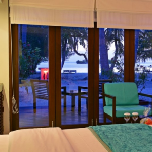 Adaaran Select Hudhuranfushi Maldives Honeymoon Packages Sunset Beach Villa