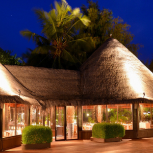 Adaaran Select Hudhuranfushi Maldives Honeymoon Packages Sunset Restaurant