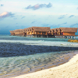 Adaaran Select Hudhuranfushi Maldives Honeymoon Packages Ocean Villa Exterior 2
