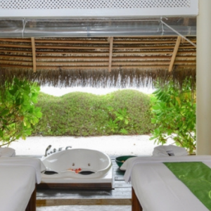 Adaaran Select Hudhuranfushi Maldives Honeymoon Packages Spa Treatment Room