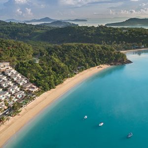 Aerial View Bandara Villa, Phuket Thailand Honeymoons