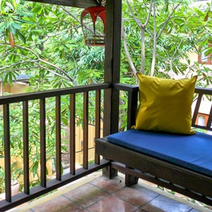 Buri Rasa Villiage - Thailand Honeymoon Packages - balcony