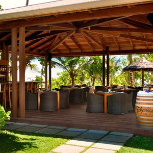 Kempinski Seychelles - seychelles honeymoon packages - beach bar