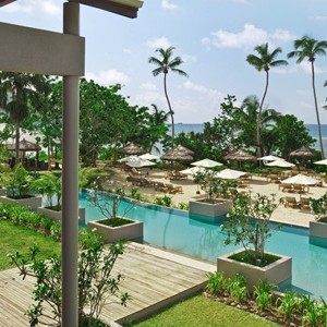 Kempinski Seychelles - seychelles honeymoon packages - pool area