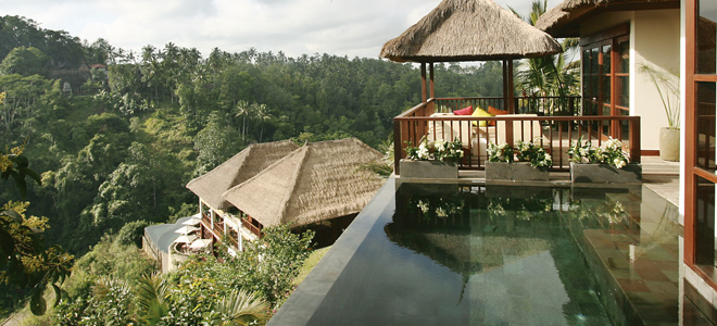 bali honeymoon - Bali - Ubud hanging gardens - Private Pool