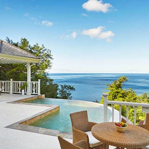 honeymoon packages St Lucia - Sugar Beach Hotel - balcony
