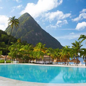 honeymoon packages St Lucia - Sugar Beach Hotel - pool