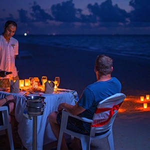Maldives Honeymoon Packages Biyadhoo Island Pergola Romantic Dinner
