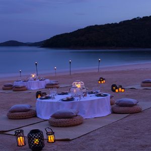 Romantic Dinner Bandara Villa, Phuket Thailand Honeymoons
