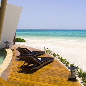 Roseward Mayakoba - Mexico wedding packages - sun deck