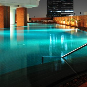 Thailand Honeymoon Packages Lebua At State Tower Pool At Night