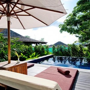 The Vijitt - Luxury Thailand Honeymoon Packages - Deluxe Pool Villa pool view