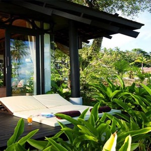 The Vijitt - Luxury Thailand Honeymoon Packages - Deluxe villa exterior sun deck