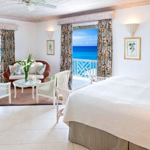 coral reef club - barbados honeymoon packages - bedroom