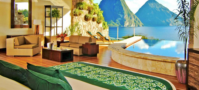 jade mountain - Honeymoon Resorts with Private Plunge Pools