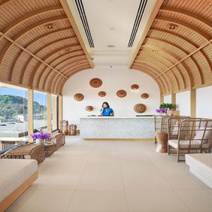 Lobby Bandara Villa, Phuket Thailand Honeymoons